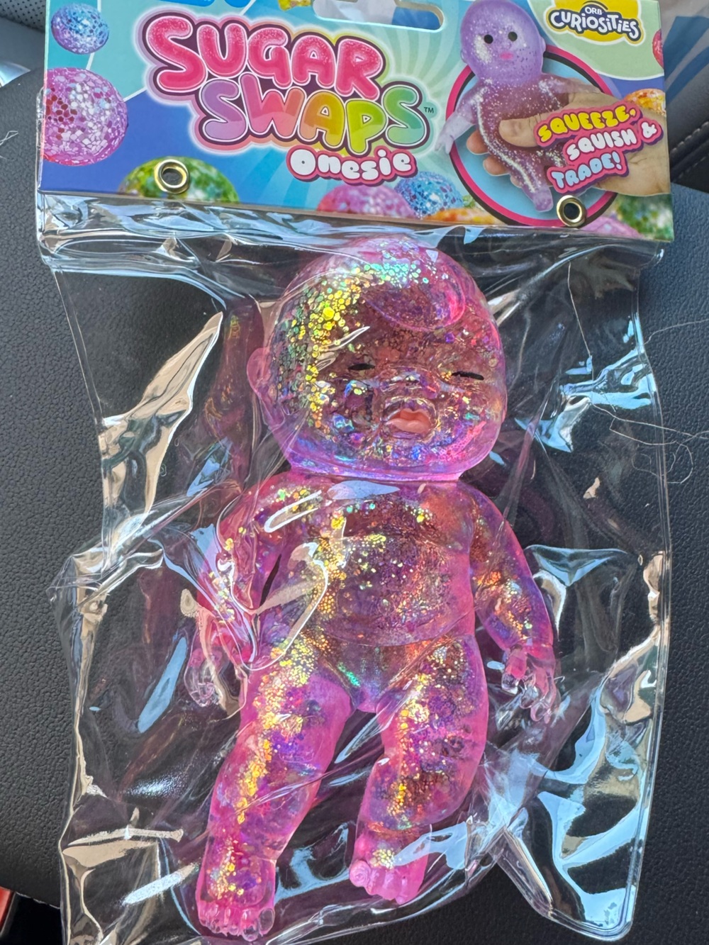 Sugar Swaps Onesie Squishy Baby - Pink - Brand New In Packaging